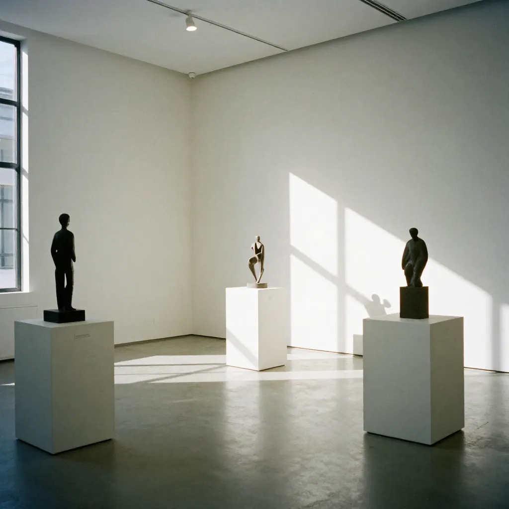 Artist studio portrait