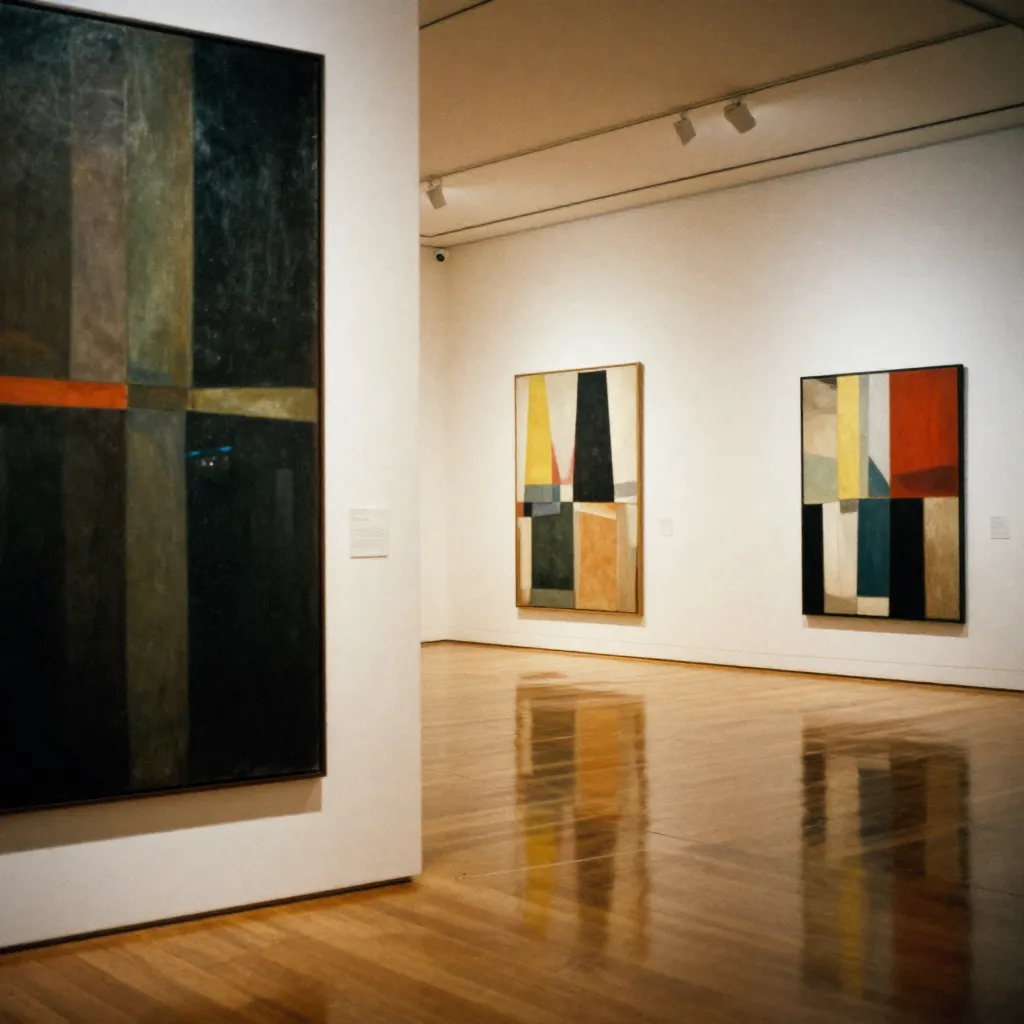 Contemporary art installation