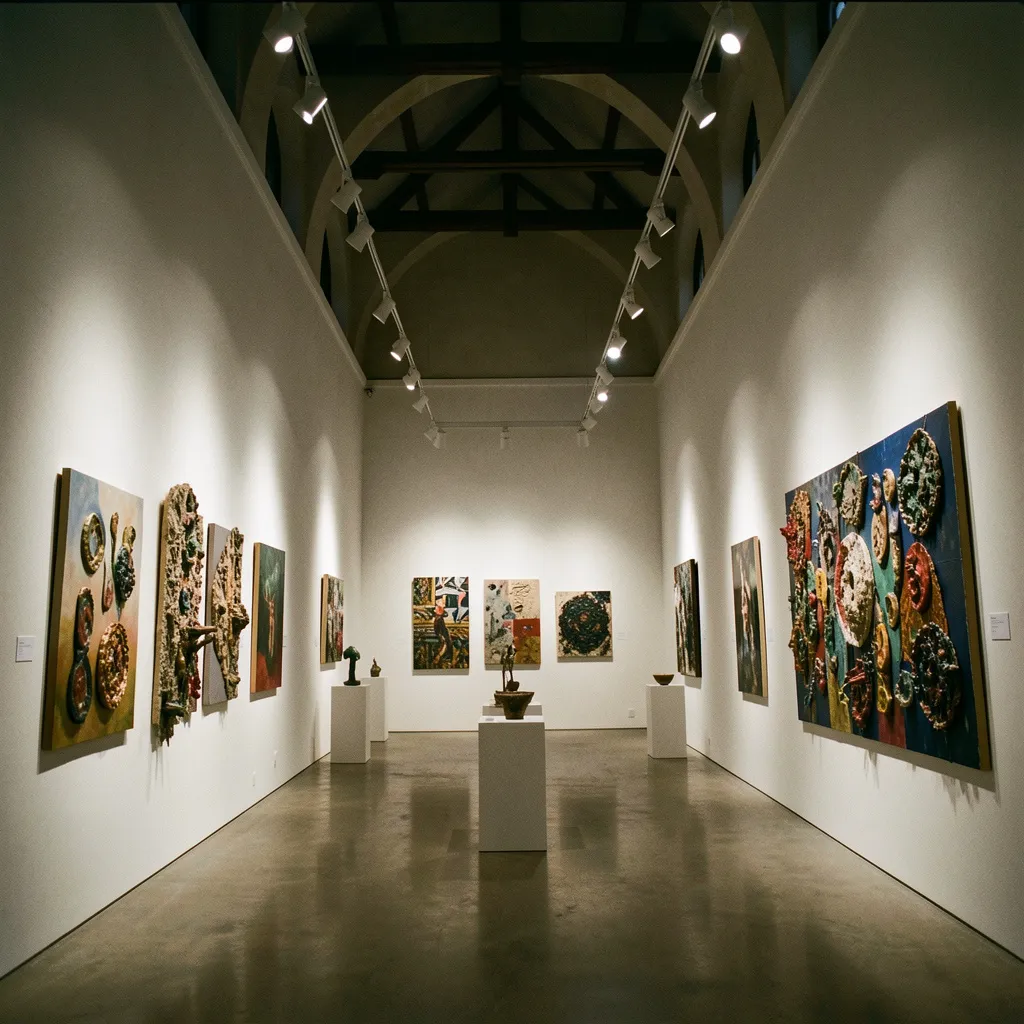 Artist studio workspace